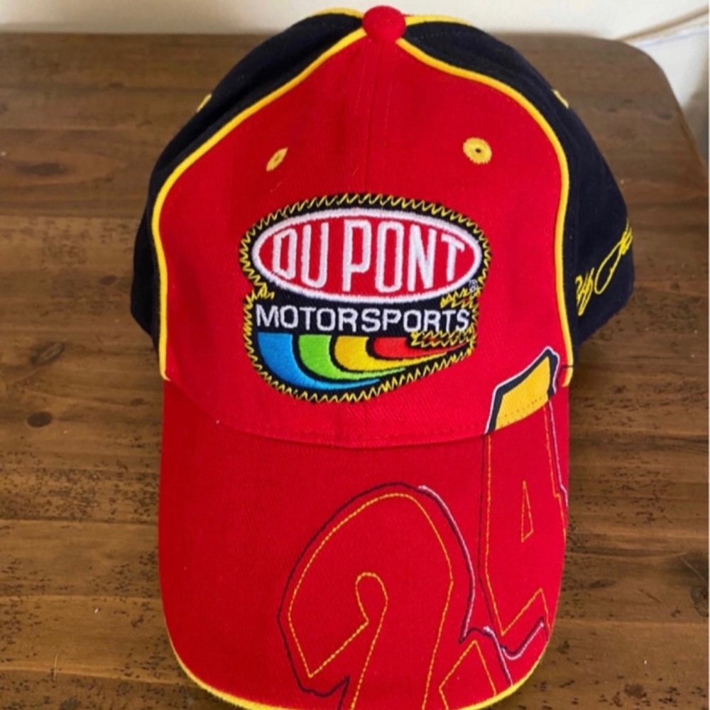 VTG Jeff Gordon Nascar #24 Hat Dupont Logo Chevy Cap New No Tags Chase